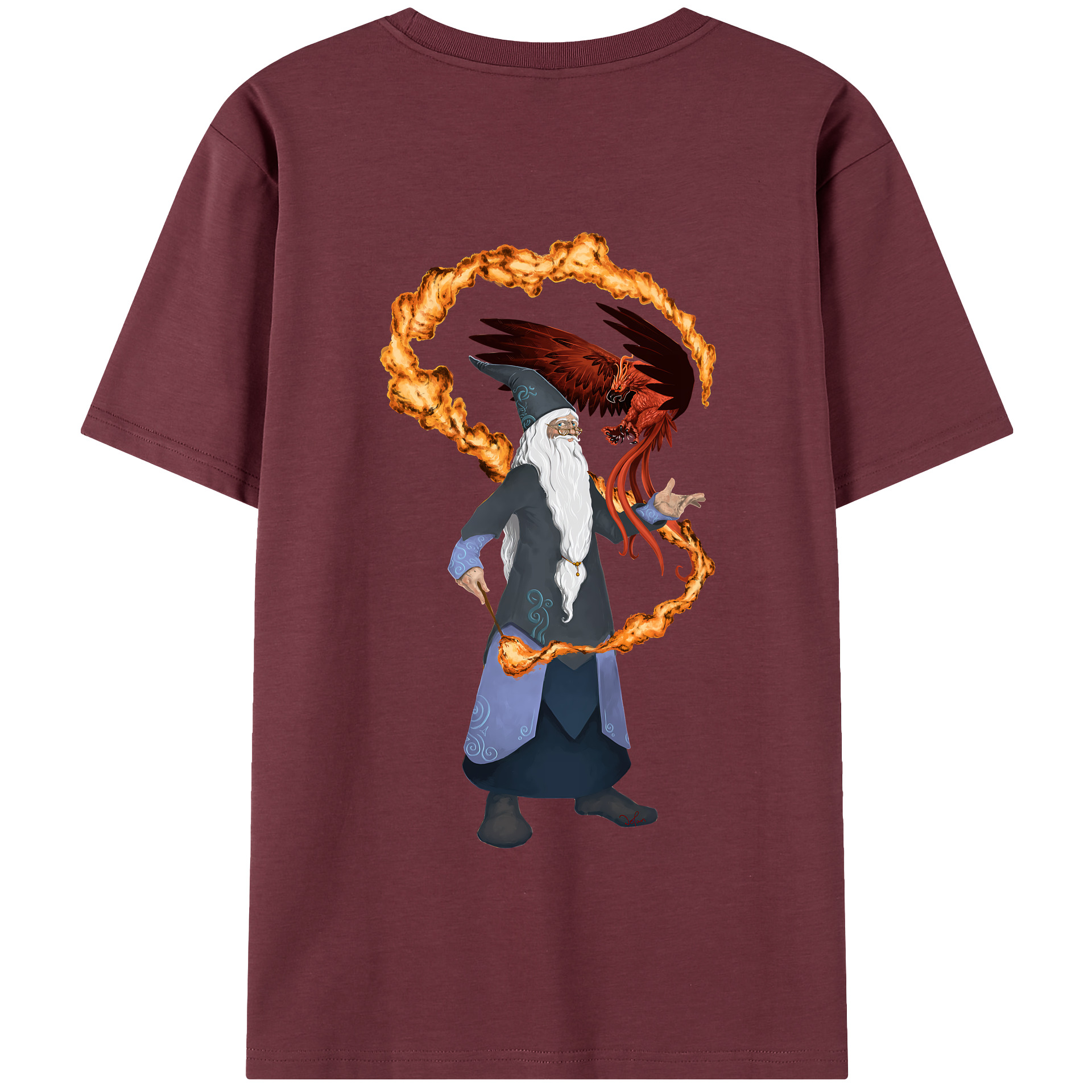 （画像用） Harry Potter ハリー・ポッターシリーズ 綿100％半袖Tシャツ（背面プリント）